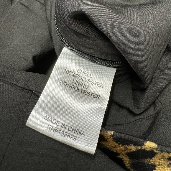 NWT REVOLVE SUPERDOWN Hannah Tie Front Romper Leopard S - Picture 9 of 10